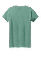 Custom Embroidery Gildan Women's Heavy Cotton 100% Cotton T-Shirt 5000L