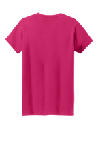 Custom Embroidery Gildan Women's Heavy Cotton 100% Cotton T-Shirt 5000L