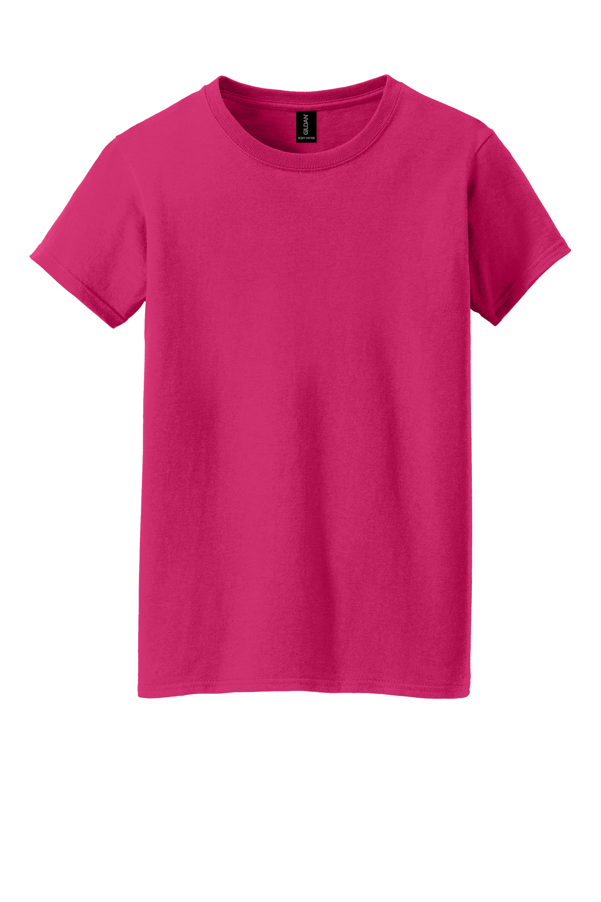 Custom DTF Gildan Women's Heavy Cotton 100% Cotton T-Shirt 5000L