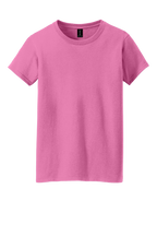 Custom Embroidery Gildan Women's Heavy Cotton 100% Cotton T-Shirt 5000L