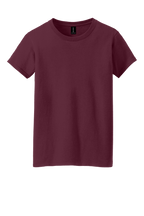 Custom Embroidery Gildan Women's Heavy Cotton 100% Cotton T-Shirt 5000L
