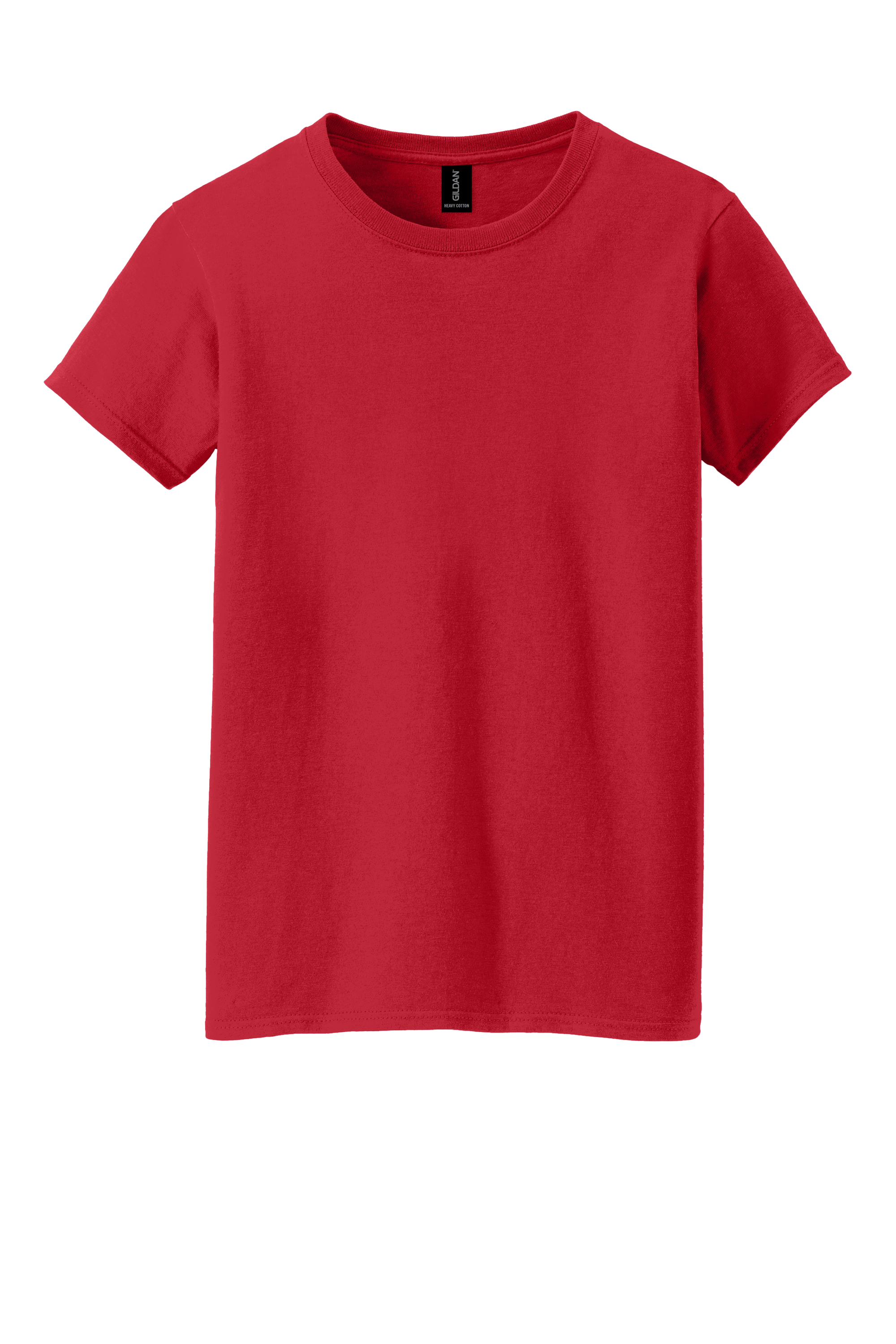 Custom DTF Gildan Women's Heavy Cotton 100% Cotton T-Shirt 5000L