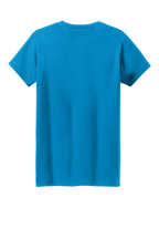 Custom Embroidery Gildan Women's Heavy Cotton 100% Cotton T-Shirt 5000L