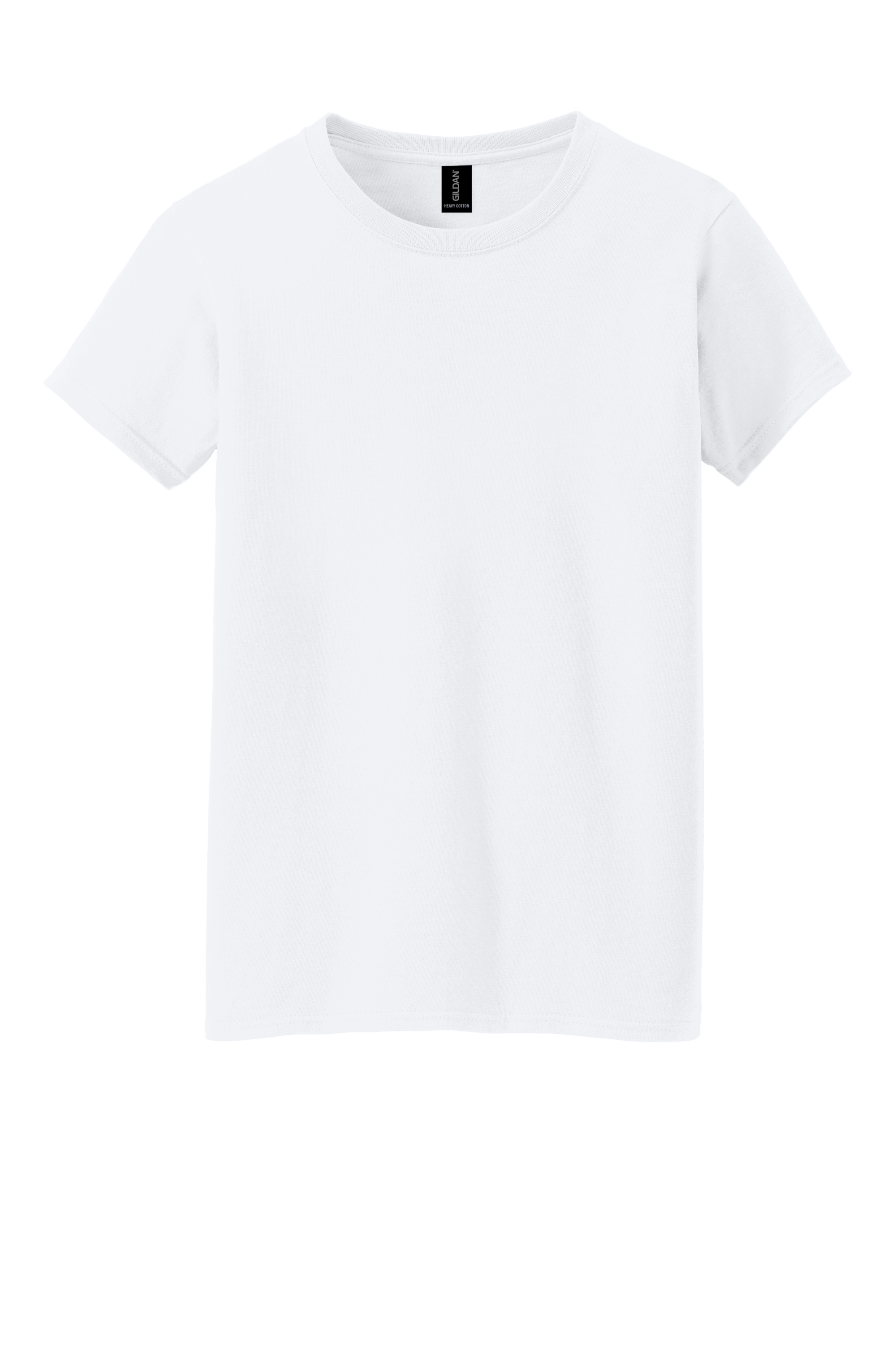 Custom DTF Gildan Women's Heavy Cotton 100% Cotton T-Shirt 5000L