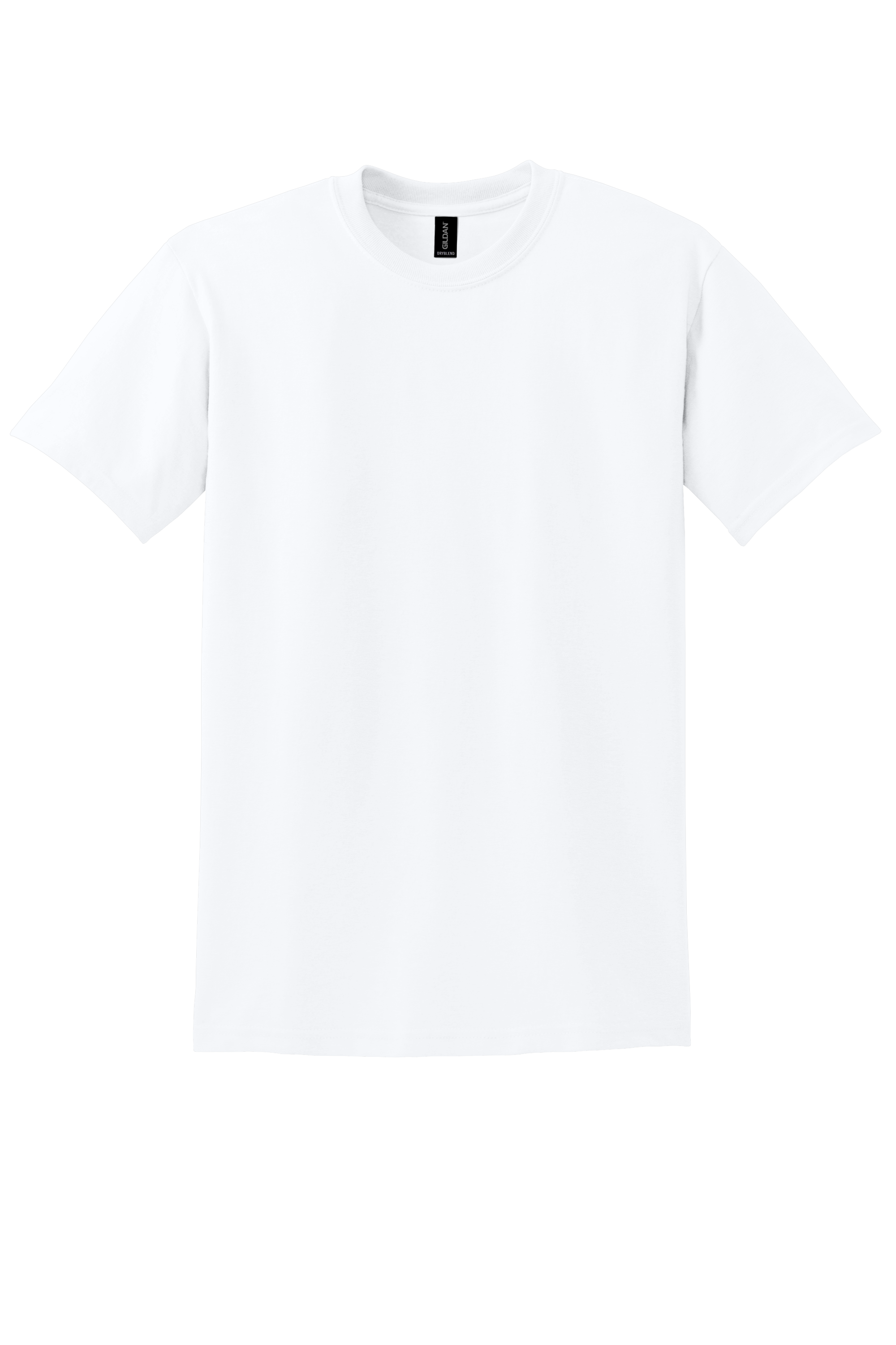 Custom Embroidery Gildan DryBlend 50 Cotton/50 Poly T-Shirt 8000