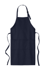 Custom DTF Port Authority Easy Care Extra Long Bib Apron with Stain Release A700