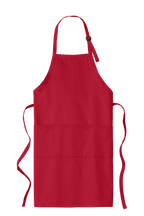 Custom DTF Port Authority Easy Care Extra Long Bib Apron with Stain Release A700