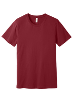 Custom Embroidery BELLA+CANVAS Unisex Jersey Short Sleeve Tee. BC3001