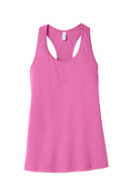 Custom Embroidery BELLA+CANVAS Women's Jersey Racerback Tank. BC6008