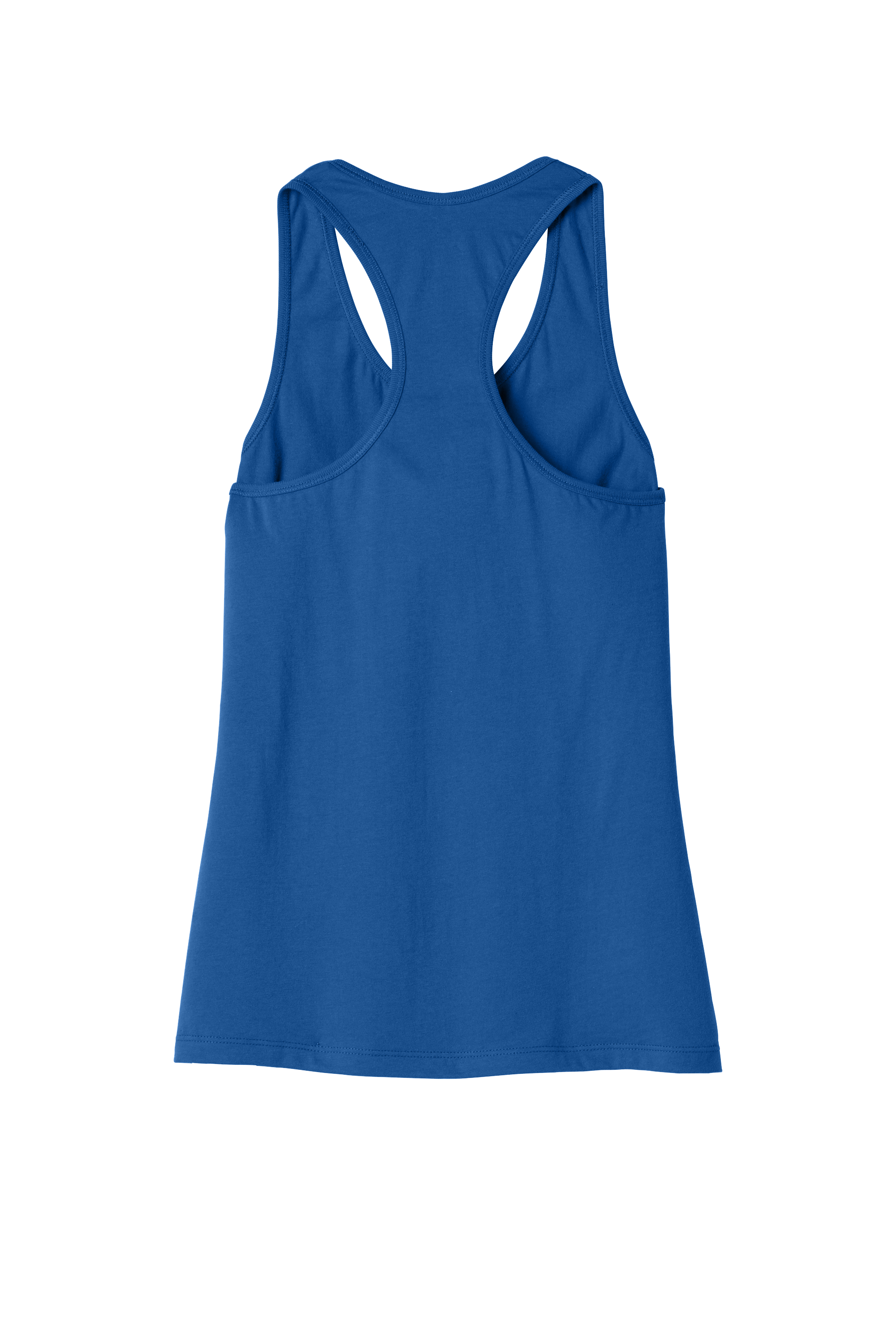 Custom DTF BELLA+CANVAS Women's Jersey Racerback Tank. BC6008