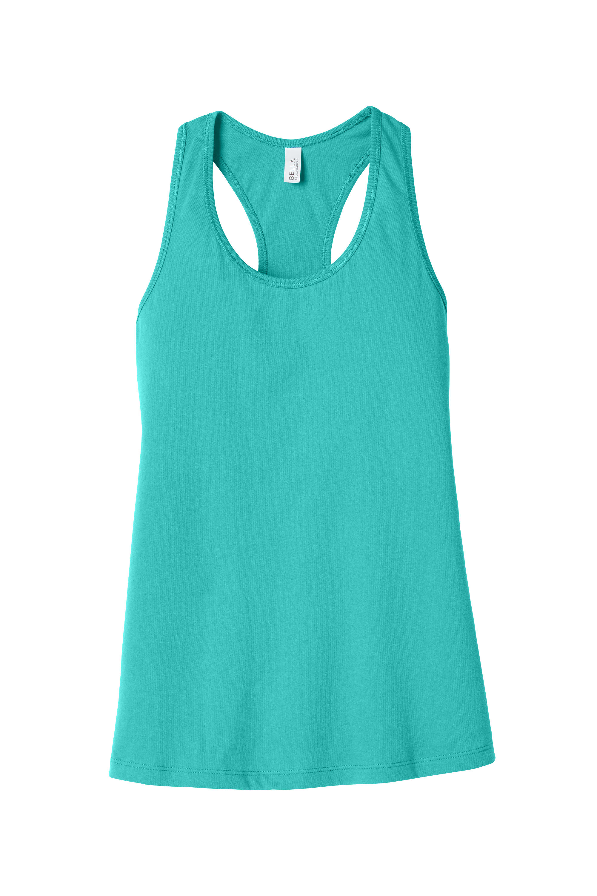 Custom Embroidery BELLA+CANVAS Women's Jersey Racerback Tank. BC6008