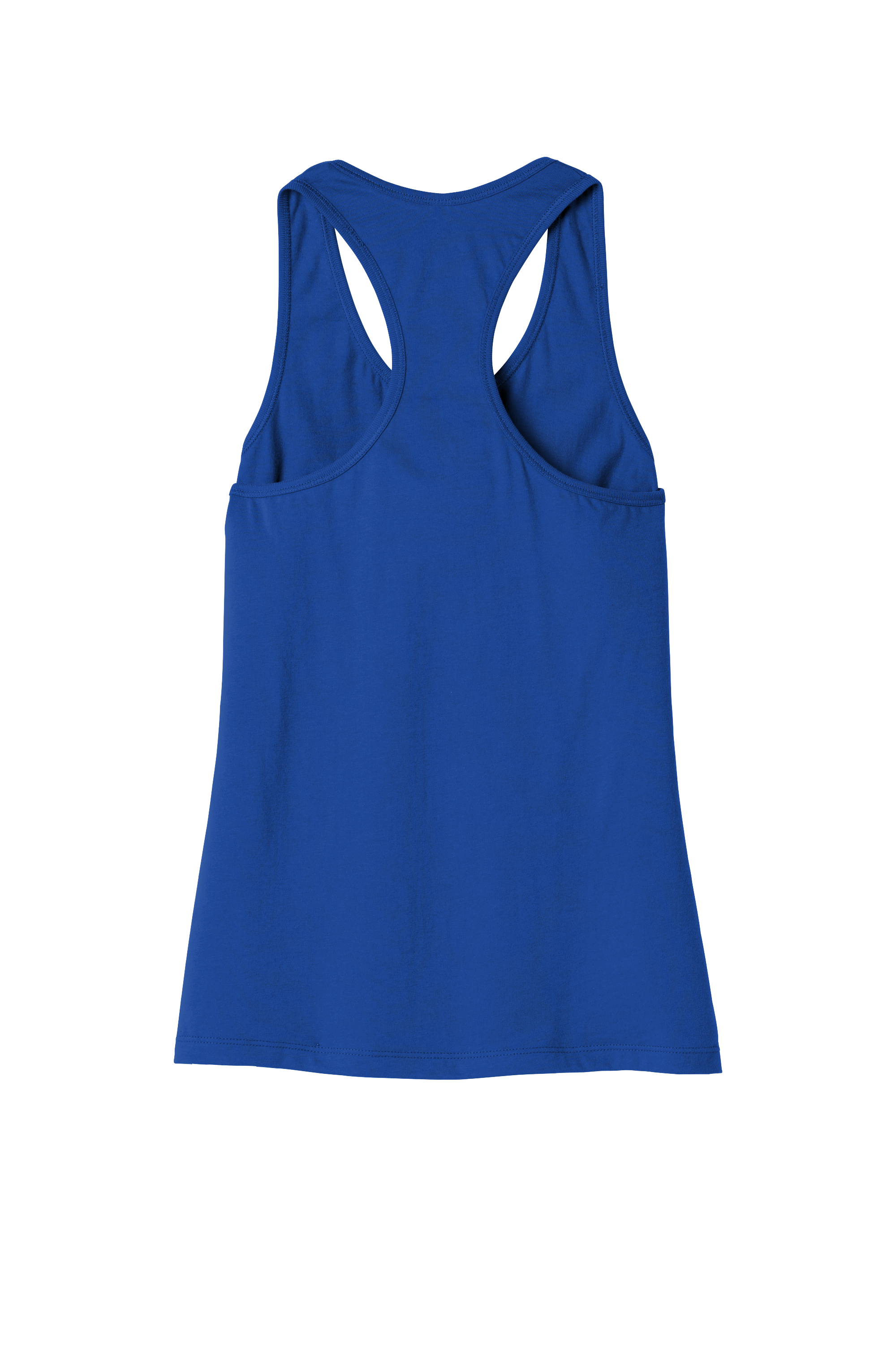 Custom DTF BELLA+CANVAS Women's Jersey Racerback Tank. BC6008