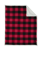 Custom DTF Port Authority Flannel Sherpa Blanket BP43