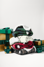 Custom DTF Port Authority Flannel Sherpa Blanket BP43