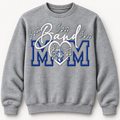 Band Mom Embroidered Crewneck Sweatshirt