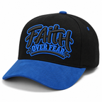 Faith Over Fear 3D Puff Embroidered Snapback Hat