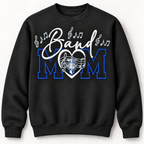 Band Mom Embroidered Crewneck Sweatshirt