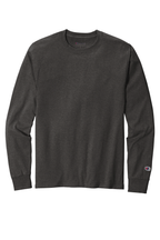 Custom Embroidery Champion Heritage 5.2-Oz Jersey Long Sleeve Tee CC8C