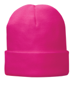 Custom DTF Port Authority Fleece-Lined Knit Cap CP90L