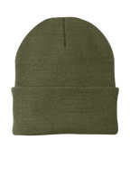 Custom DTF Port Authority Knit Cap CP90