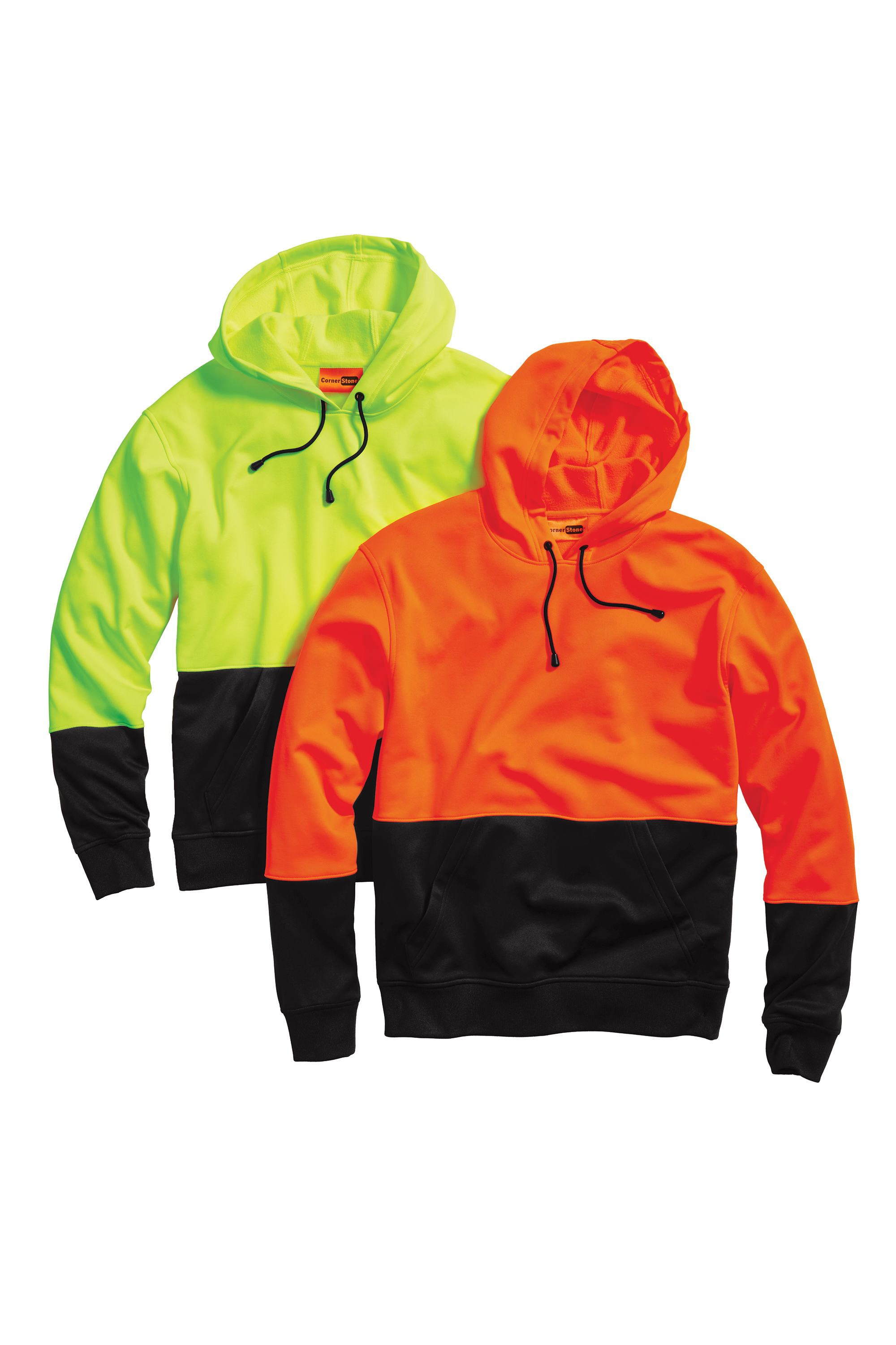 Custom DTF CornerStone Enhanced Visibility Fleece Pullover Hoodie CSF01