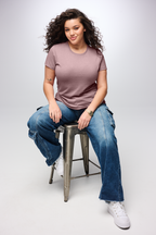 Custom Embroidery District Women's Perfect Tri Tee. DM130L