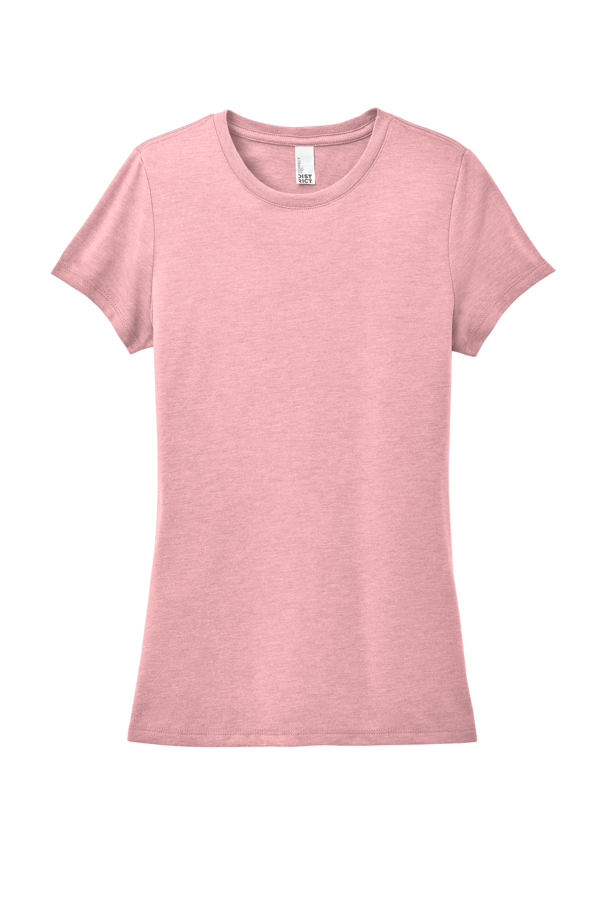 Custom DTF District Women's Perfect Tri Tee. DM130L