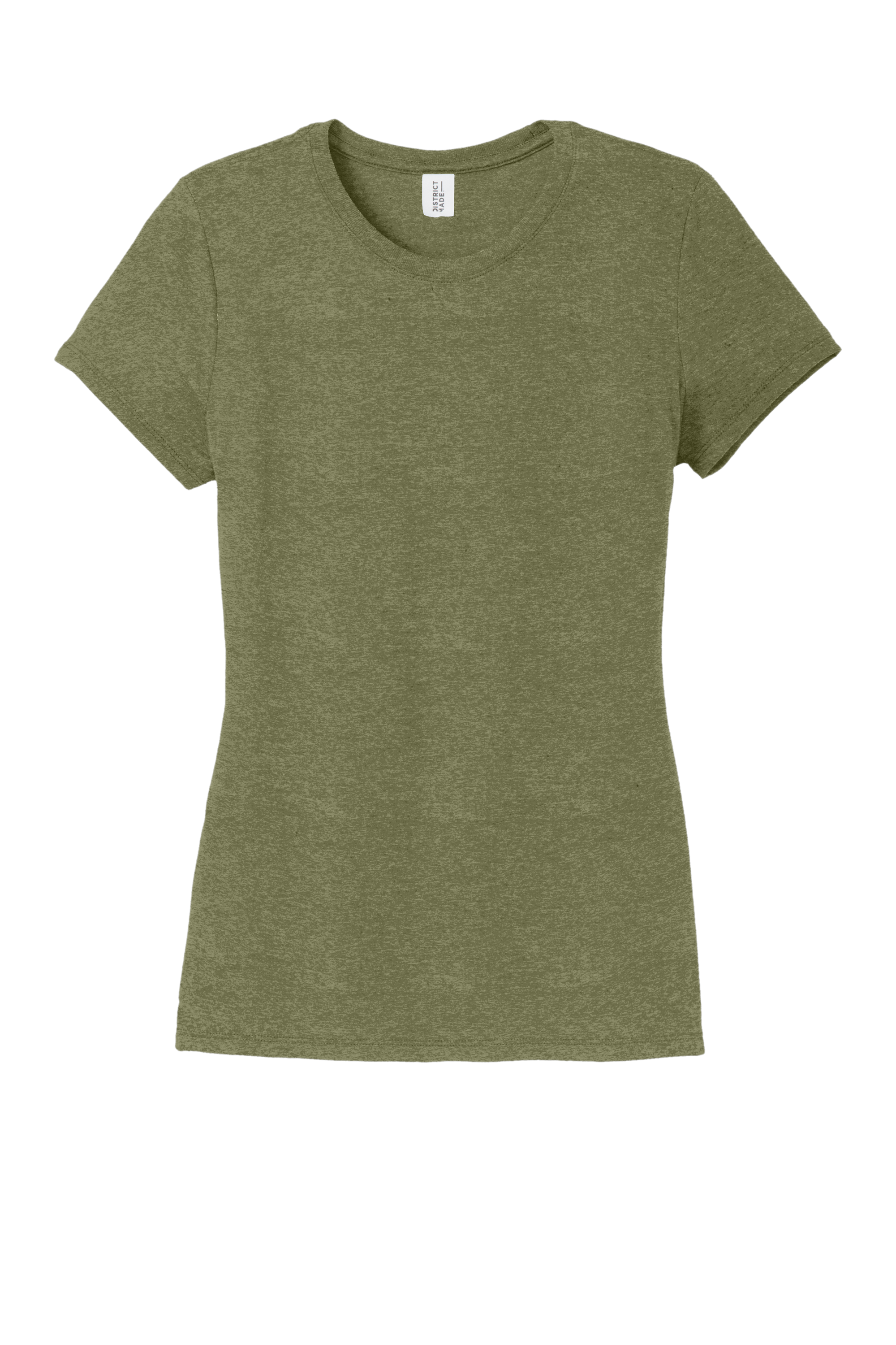 Custom DTF District Women's Perfect Tri Tee. DM130L