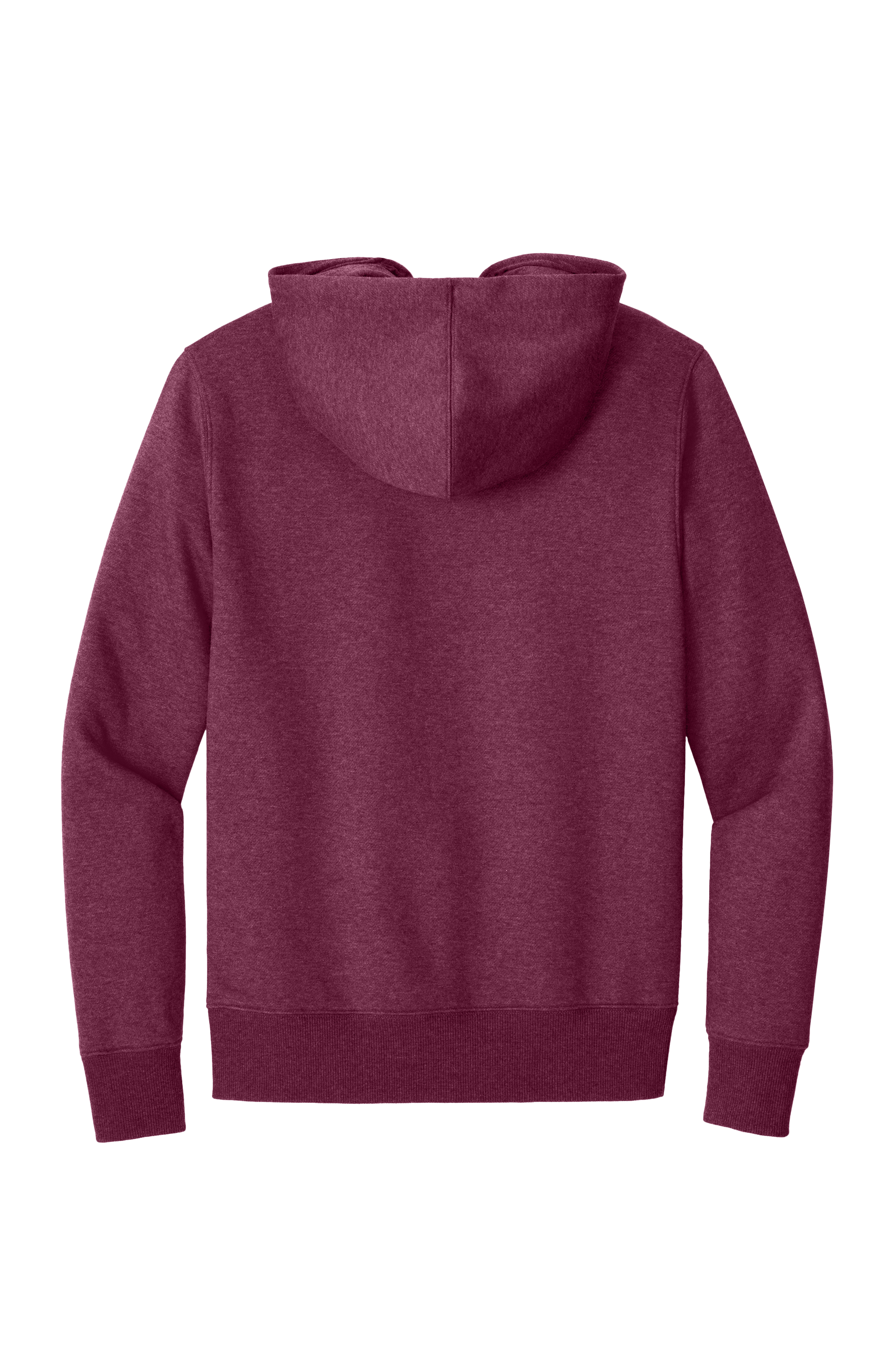 Custom Embroidery District Perfect Weight Fleece Hoodie DT1101