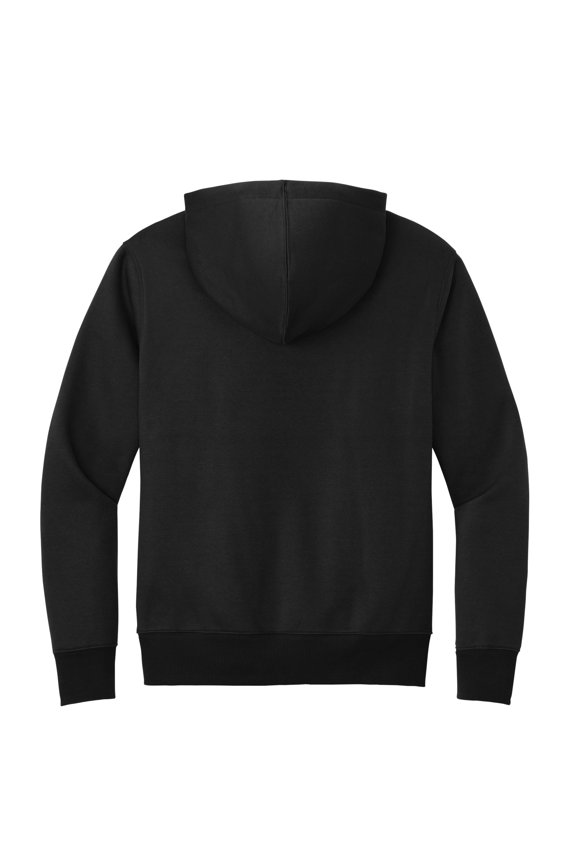 Custom Embroidery District Perfect Weight Fleece Hoodie DT1101