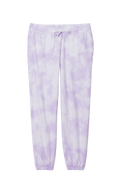 Custom Embroidery Port & Co Women's Beach Wash Cloud Tie-Dye Sweatpant LPC140P