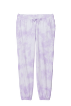 Custom Embroidery Port & Co Women's Beach Wash Cloud Tie-Dye Sweatpant LPC140P