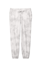 Custom Embroidery Port & Co Women's Beach Wash Cloud Tie-Dye Sweatpant LPC140P