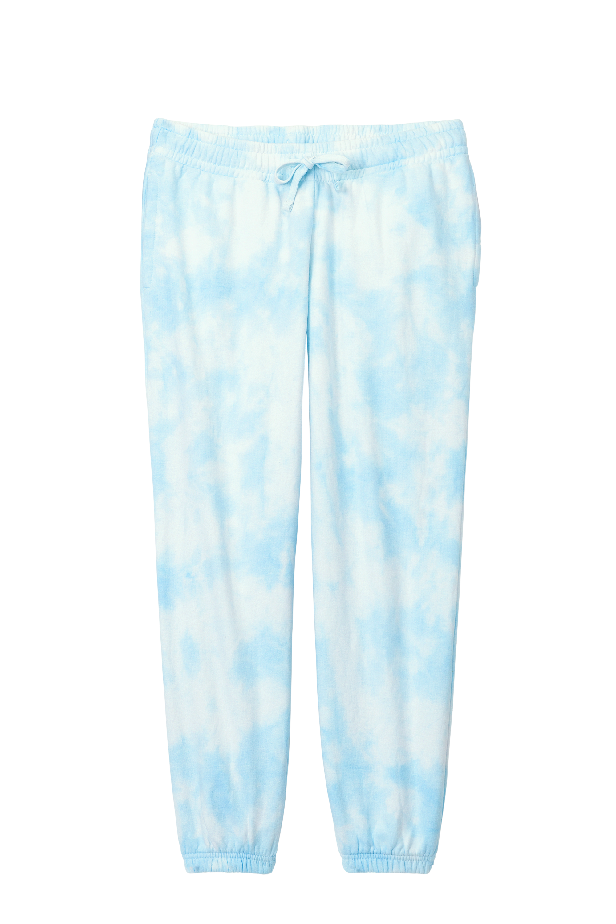 Custom DTF Port & Co Women's Beach Wash Cloud Tie-Dye Sweatpant LPC140P