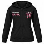 Personalized Phlebotomist Embroidered Zip-Up Hoodie