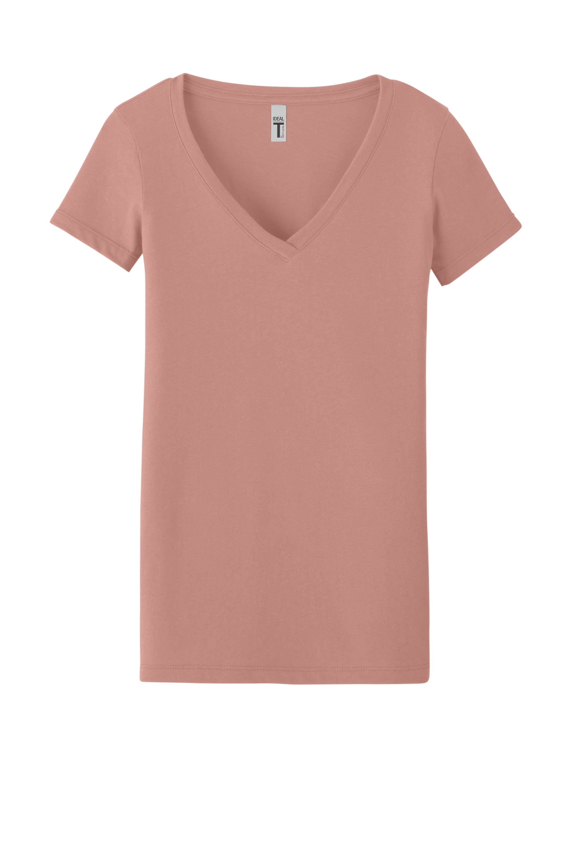 Custom DTF Next Level Apparel Women's Ideal V-Neck Tee NL1540