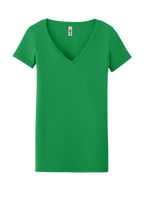 Custom Embroidery Next Level Apparel Women's Ideal V-Neck Tee NL1540
