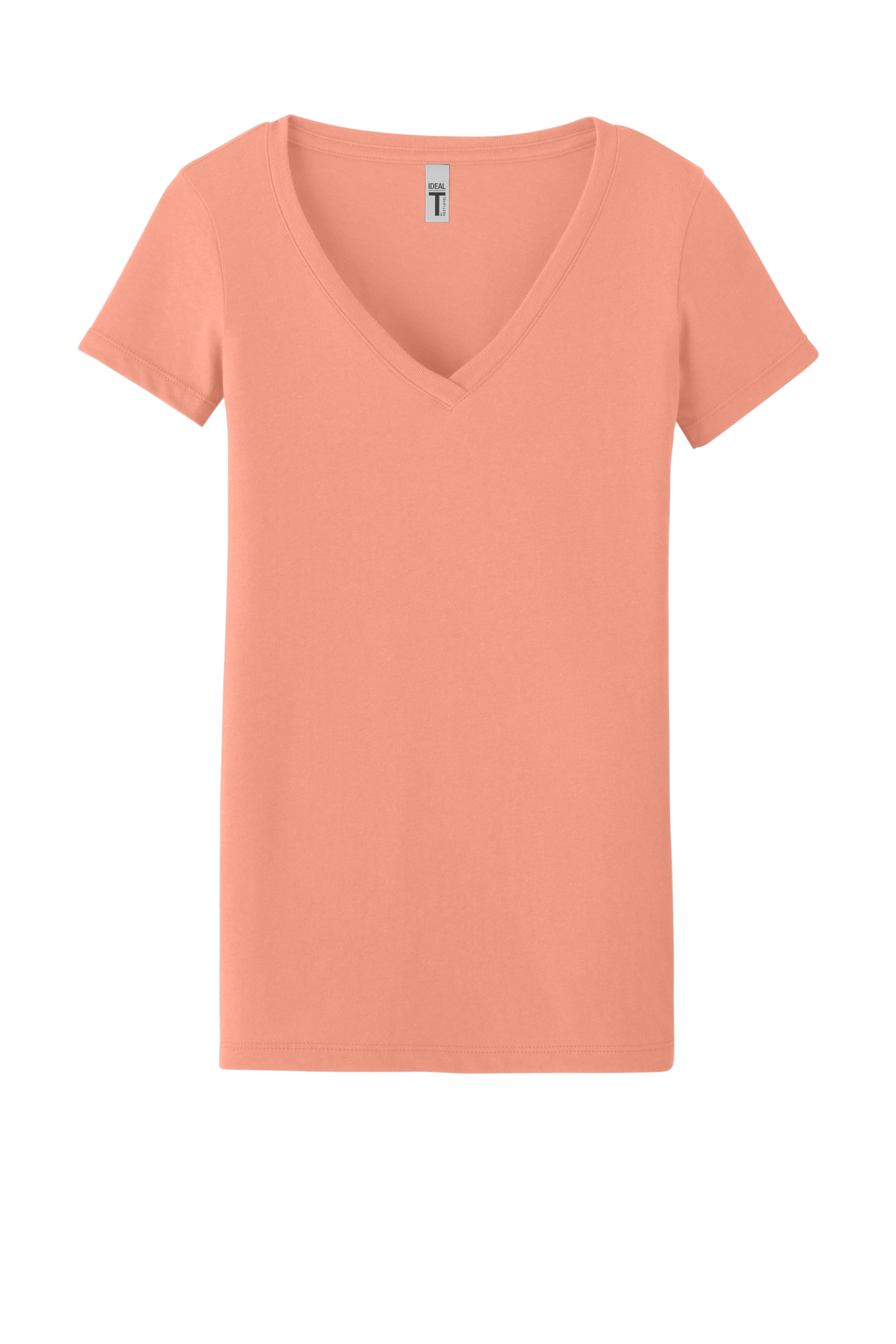 Custom DTF Next Level Apparel Women's Ideal V-Neck Tee NL1540