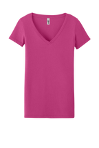 Custom Embroidery Next Level Apparel Women's Ideal V-Neck Tee NL1540