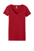Custom Embroidery Next Level Apparel Women's Ideal V-Neck Tee NL1540
