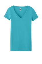 Custom Embroidery Next Level Apparel Women's Ideal V-Neck Tee NL1540
