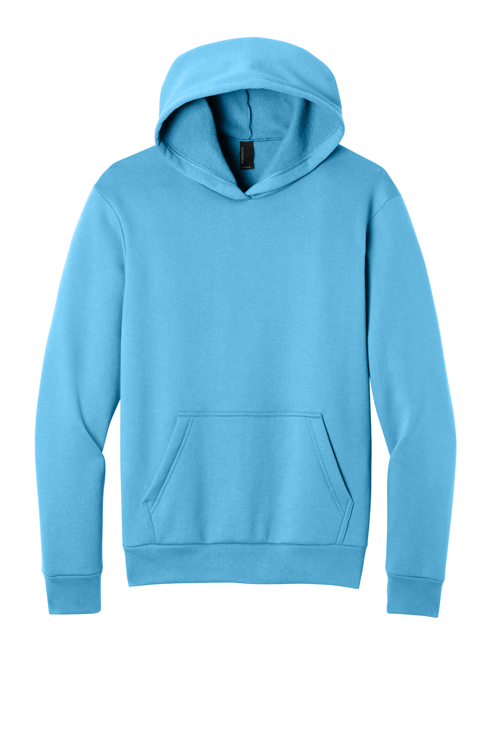Custom Embroidery Port & Co Easy Fleece Pullover Hooded Sweatshirt PC68H