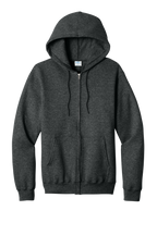 Custom Embroidery Port & Co Core Fleece Full-Zip Hooded Sweatshirt PC78ZH