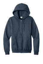 Custom Embroidery Port & Co Core Fleece Full-Zip Hooded Sweatshirt PC78ZH