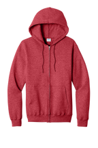 Custom Embroidery Port & Co Core Fleece Full-Zip Hooded Sweatshirt PC78ZH