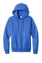 Custom Embroidery Port & Co Core Fleece Full-Zip Hooded Sweatshirt PC78ZH