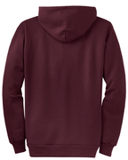 Custom Embroidery Port & Co Core Fleece Full-Zip Hooded Sweatshirt PC78ZH