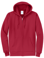 Custom Embroidery Port & Co Core Fleece Full-Zip Hooded Sweatshirt PC78ZH