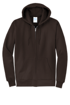 Custom Embroidery Port & Co Core Fleece Full-Zip Hooded Sweatshirt PC78ZH