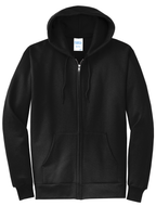 Custom Embroidery Port & Co Core Fleece Full-Zip Hooded Sweatshirt PC78ZH
